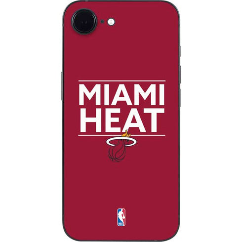 NBA Miami Heat Standard - Red iPhone 16e Skin